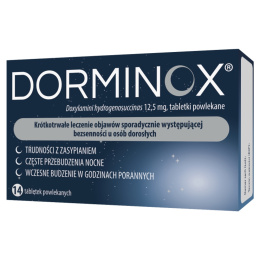 Dorminox, 12,5 mg, 14 tabletek