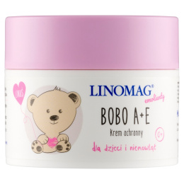 Linomag Bobo, A+E, krem ochronny dla dzieci i niemowląt, 50 ml