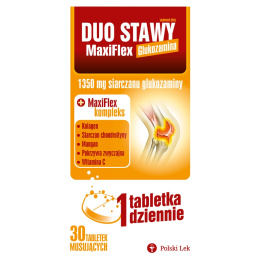 Duo Stawy MaxiFlex Glukozamina, 30 tabletek