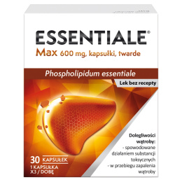 Essentiale Max, 600 mg, 30 kapsułek