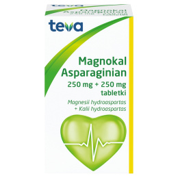 Magnokal Asparaginian, 50 tabletek