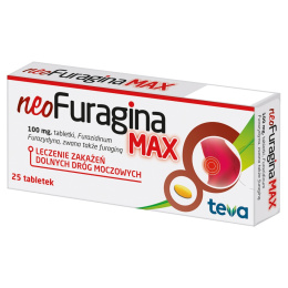 neoFuragina Max, 25 tabletek