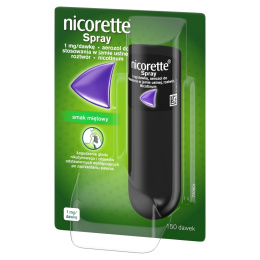 Nicorette spray, smak miętowy, 13,2 ml