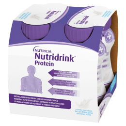 Nutridrink Protein, smak neutralny, 4 x 125 ml