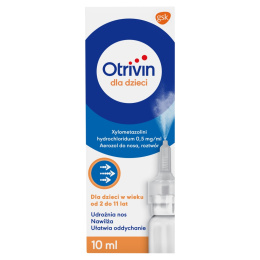 Otrivin dla Dzieci od 2 do 11, spray do nosa, 10 ml