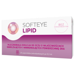 Softeye Lipid, 20 minimsów po 0,3 ml
