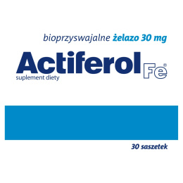 Actiferol Fe, 30 mg, 30 saszetek