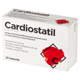 Cardiostatil, 30 tabletek