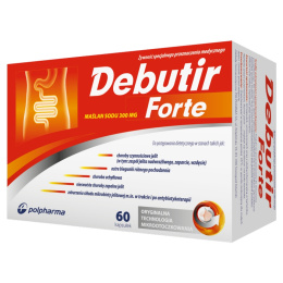 Debutir Forte, 300 mg, 60 kapsulek