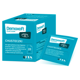 Demoxoft Plus Clean chusteczki, 20 sztuk