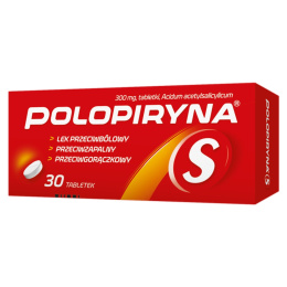 Polopiryna S, 300 mg, 30 tabletek