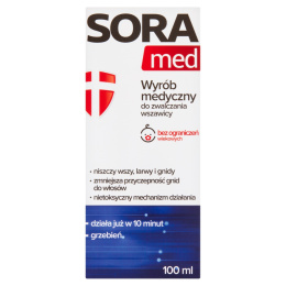 Sora Med, Wyrób medyczny do zwalczania wszawicy, 100 ml