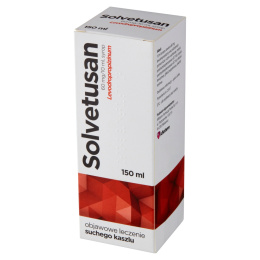 Solvetusan, 60 mg/10 ml, syrop na suchy kaszel, 150 ml