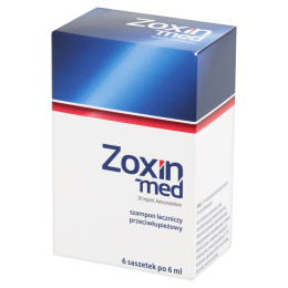 Zoxin Med, szampon, 6 saszetek