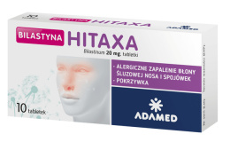 Bilastyna Hitaxa, 20 mg, 10 tabletek