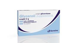 Czopki Glicerolowe 2 g, 10 sztuk, Farmina