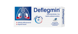 Deflegmin, 75 mg, 10 kapsułek o przedłuóżnym uwalnianiu
