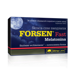 Forsen Fast Melatonina, 1 mg, 30 tabletek, Olimp