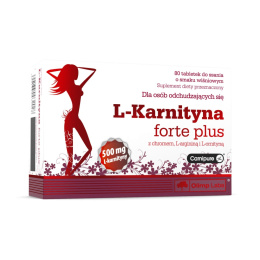 L-Karnityna Forte Plus, 80 tabletek do ssania, Olimp