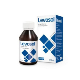 Levosol, 6 mg/ml, syrop na suchy kaszel, 120 ml