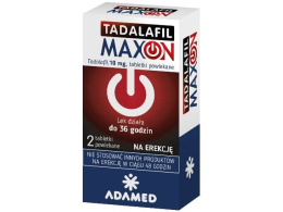 Tadalafil Maxon, 10 mg, 2 tabletki