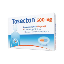 Tasectan, 500 mg, 15 kapsułek