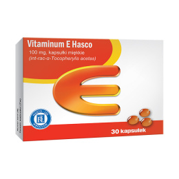 Vitaminum E Hasco, 100 mg, 30 kapsułek