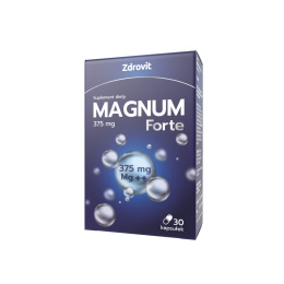 Zdrovit Magnum Forte, 375 mg, 30 kapsułek