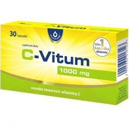 C-Vitum 1000 mg, 30 kapsułek