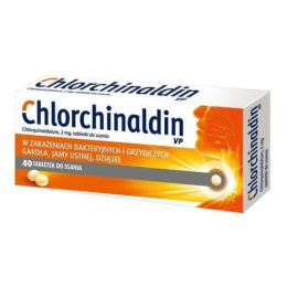 Chlorchinaldin, 40 tabletek