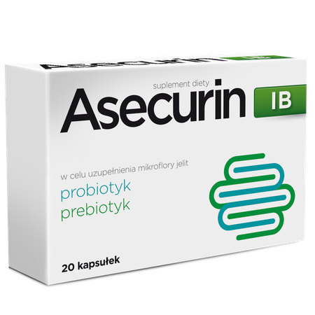 Asecurin IB, 20 kapsułek