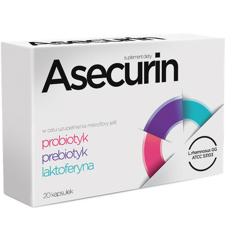 Asecurin, 20 kapsułek