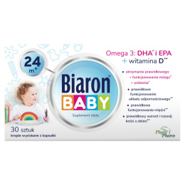 Biaron Baby 24M+, 30 kapsułek otwieranych