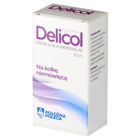 Delicol na kolkę niemowlęcą krople 15ml