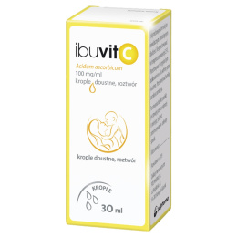 Ibuvit C, krople z witaminą C 100 mg/ml, 30 ml