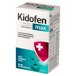 Kidofen Max, 250 mg/5 ml, zawiesina, 100 ml