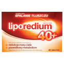 Liporedium 40+, 60 tabletek