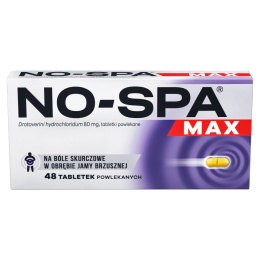 No-Spa Max, 80 mg, 48 tabletek