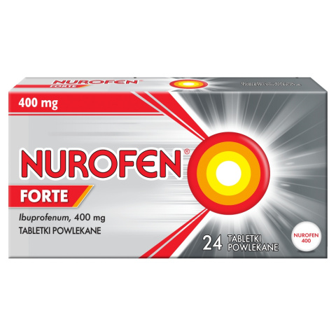 Nurofen Forte, 400 mg, 24 tabletki