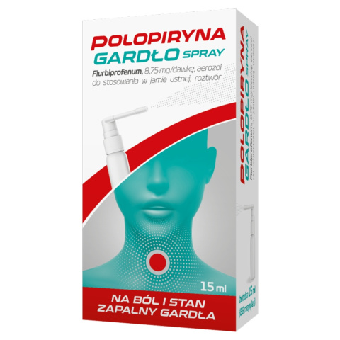 Polopiryna Gardło Spray