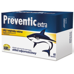 Preventic Extra, 500 mg, 60 kapsułek