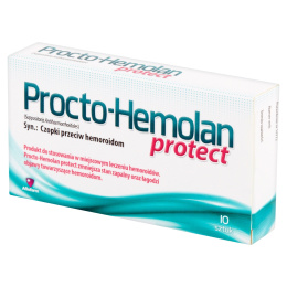 Procto-Hemolan Protect, 10 czopków