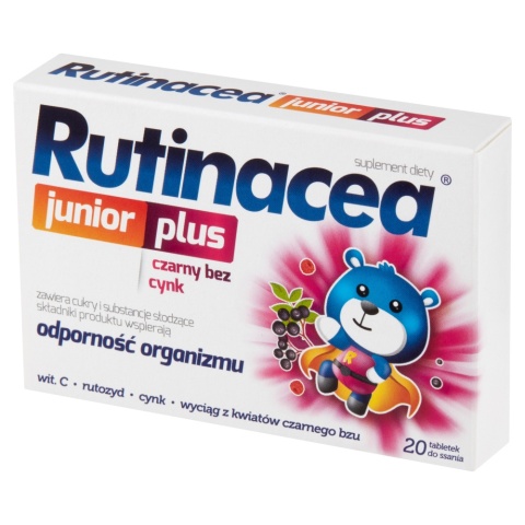 Rutinacea Junior Plus, 20 tabletek do ssania