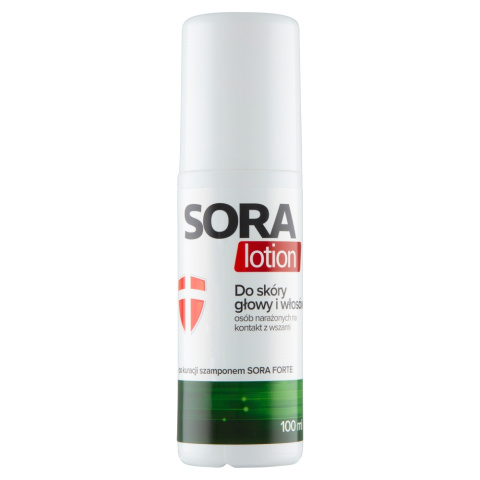 Sora Lotion do skóry głowy i włosów, 100 ml