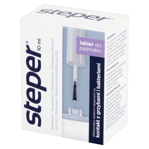 Steper, lakier do paznokci, 10 ml