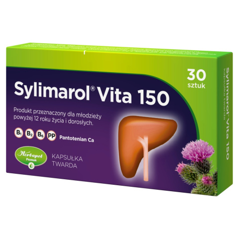 Sylimarol Vita 150, 30 kapsułek