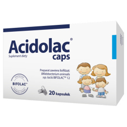 Acidolac caps, 20 kapsułek