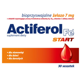 Actiferol Fe Start, 7 mg, 30 saszetek
