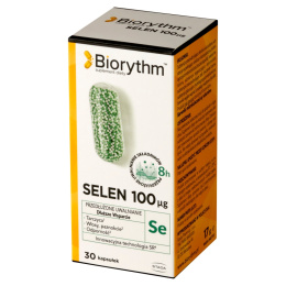 Biorythm Selen, 100 mcg, 30 kapsułek