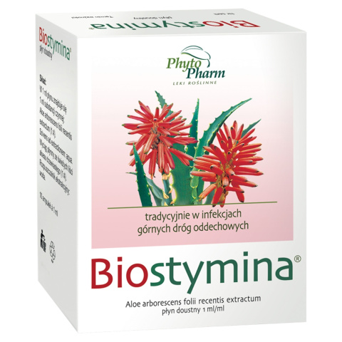 Biostymina, płyn doustny, 10 ampułek po 1 ml